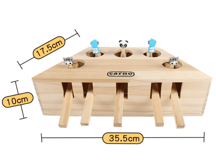 Cat activity puzzle toy — different difficulty levels