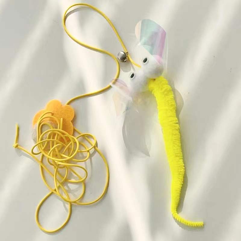 Cat teaser toy — multi-piece set view
