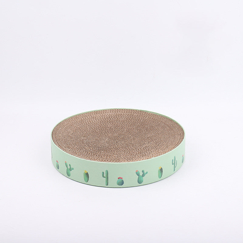 Cat scratcher lounge — reversible cardboard insert