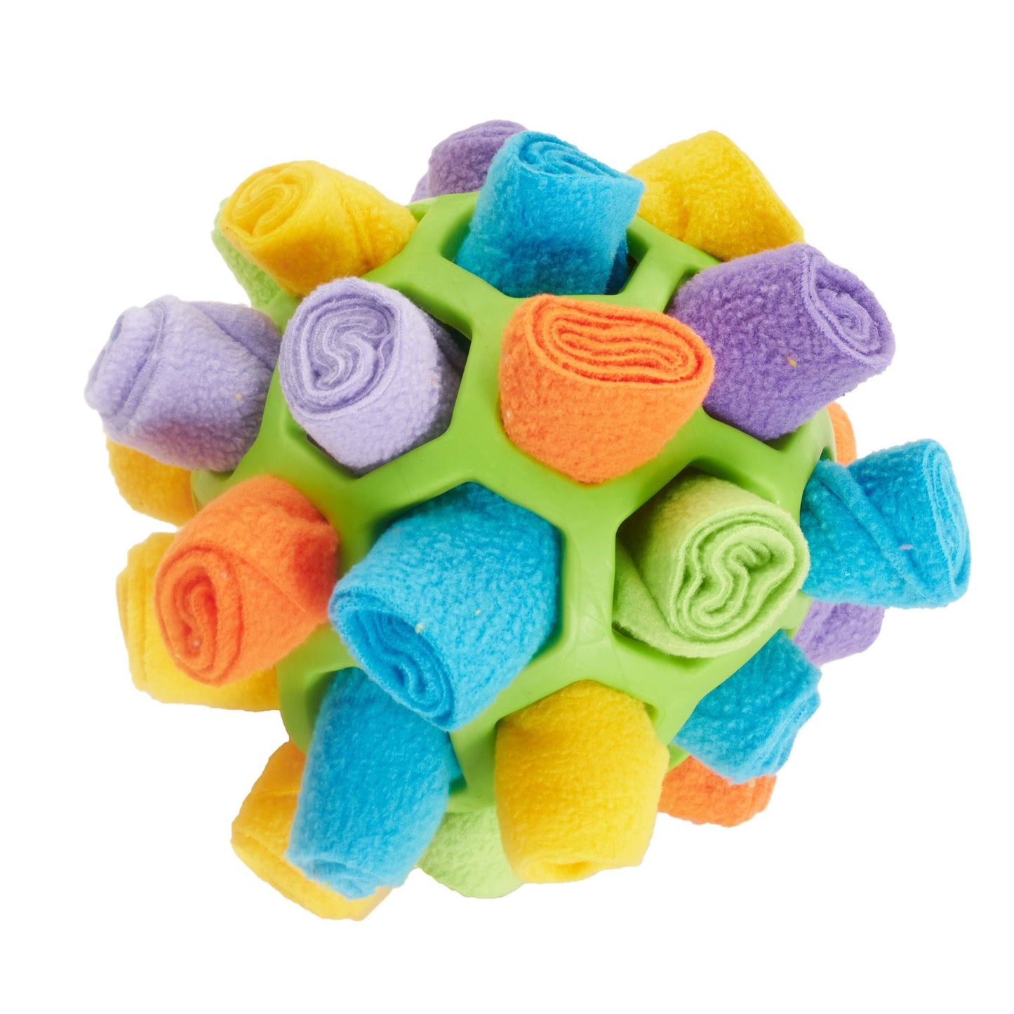 Dog sniff ball puzzle toy — scent enrichment activity
