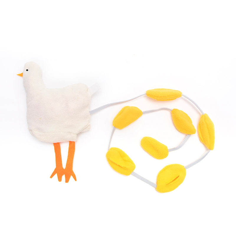 Dog using snuffle foraging mat — scent enrichment activity