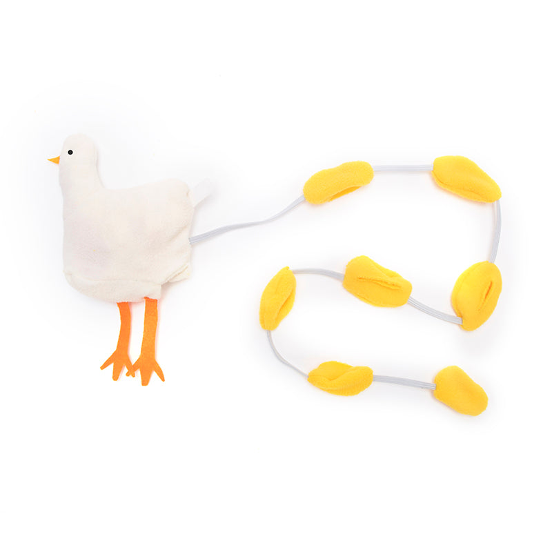 Snuffle mat for dogs — hidden treat pockets close-up