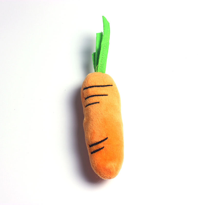 Plush dog dental toy — multiple chew surface styles
