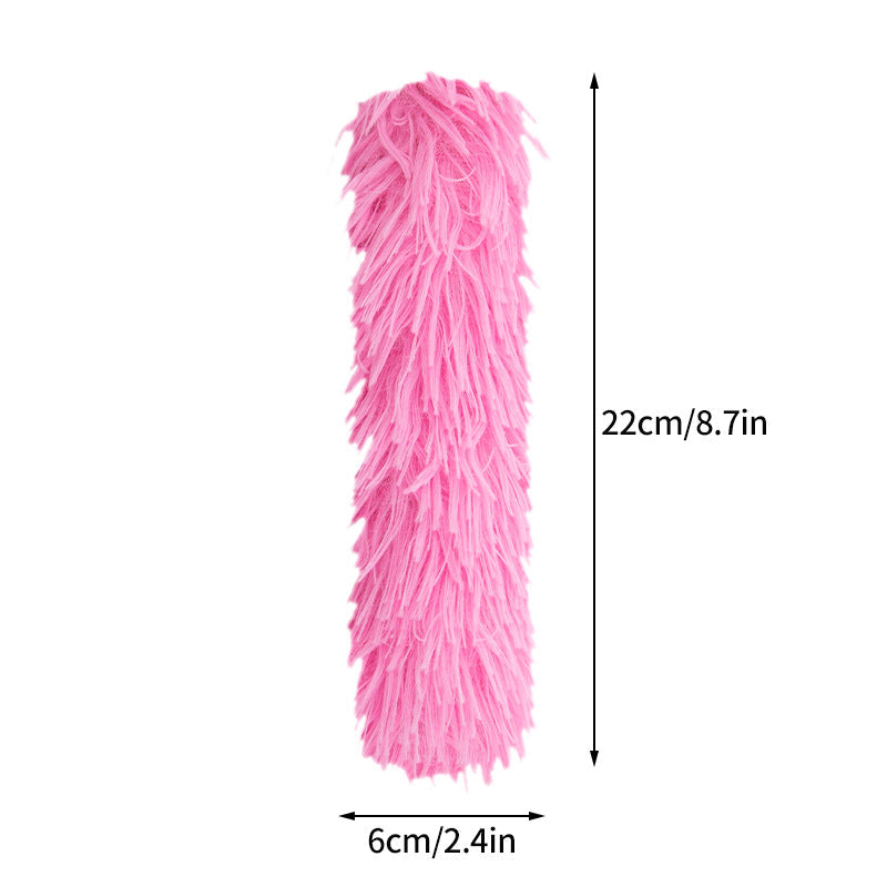 Cat dental chew toy — soft plush design, colour options
