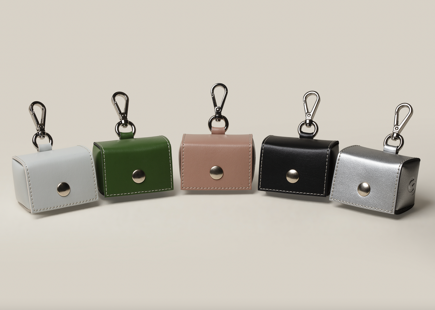 Apple leather dog collar and lead set — colour range