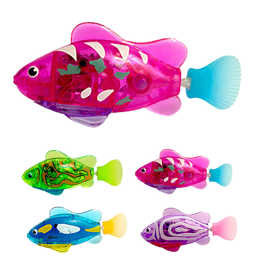 Electronic swimming fish cat toy — realistic tail movement